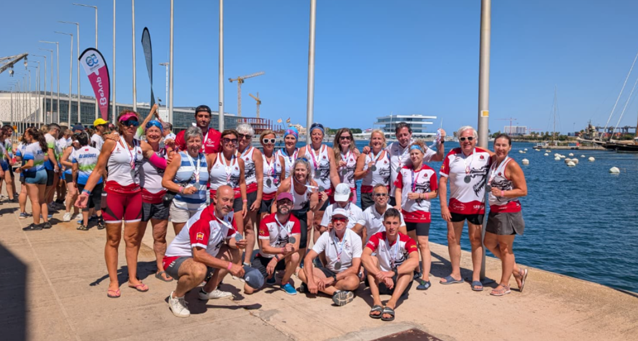 CAFO Team Dragon Boat en el Real Club Náutico de Castellón
