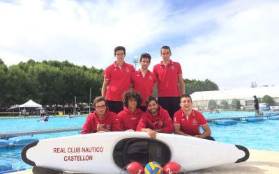 EL EQUIPO SUB-21 TERCERO EN EL NACIONAL DE KAYAK-POLO