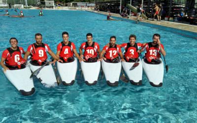EL EQUIPO DE KAYAK-POLO ABSOLUTO SUBCAMPEóN DE ESPAÑA