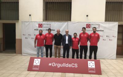EL EQUIPO DE KAYAK-POLO RECIBIDO POR EL DIPUTADO DE DEPORTES