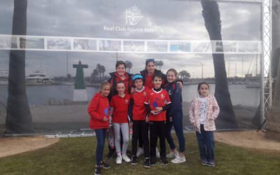 LA SECCIÓN DE VELA LIGERA BRILLA EN EL RCNVALENCIA