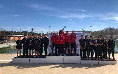 EL KAYAK-POLO DEL CLUB BRILLA EN EL PRIMER TORNEO DE LA LIGA